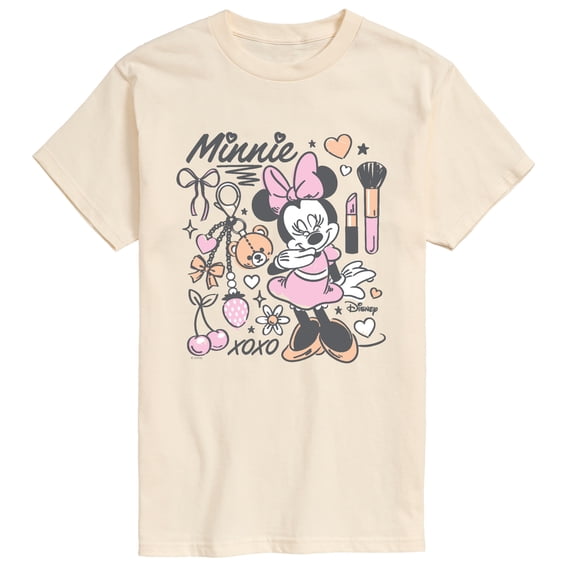 Disney - Minnie Girly Grid - Men's Short Sleeve Graphic T-Shirt
