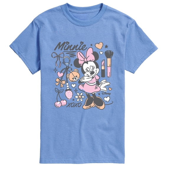 Disney - Minnie Girly Grid - Men's Short Sleeve Graphic T-Shirt