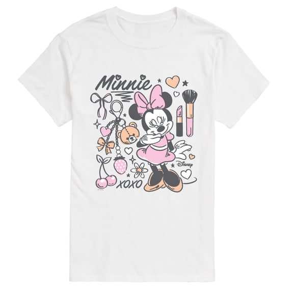 Disney - Minnie Girly Grid - Men's Short Sleeve Graphic T-Shirt