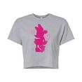thumbnail image 1 of Disney - Minnie Hearts Ink Wash - Cropped Tee, 1 of 4