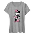 thumbnail image 1 of Disney - Minnie Heels - Women's Short Sleeve Graphic T-Shirt, 1 of 4