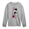 thumbnail image 1 of Disney - Minnie Heels Long Sleeve Graphic T-Shirt, 1 of 4