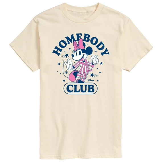 Disney - Minnie Homebody Club - Men's Short Sleeve Graphic T-Shirt