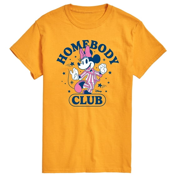 Disney - Minnie Homebody Club - Men's Short Sleeve Graphic T-Shirt