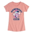 thumbnail image 1 of Disney - Minnie Homebody Club - Youth Girls Fitted Short Sleeve T-Shirt, 1 of 4