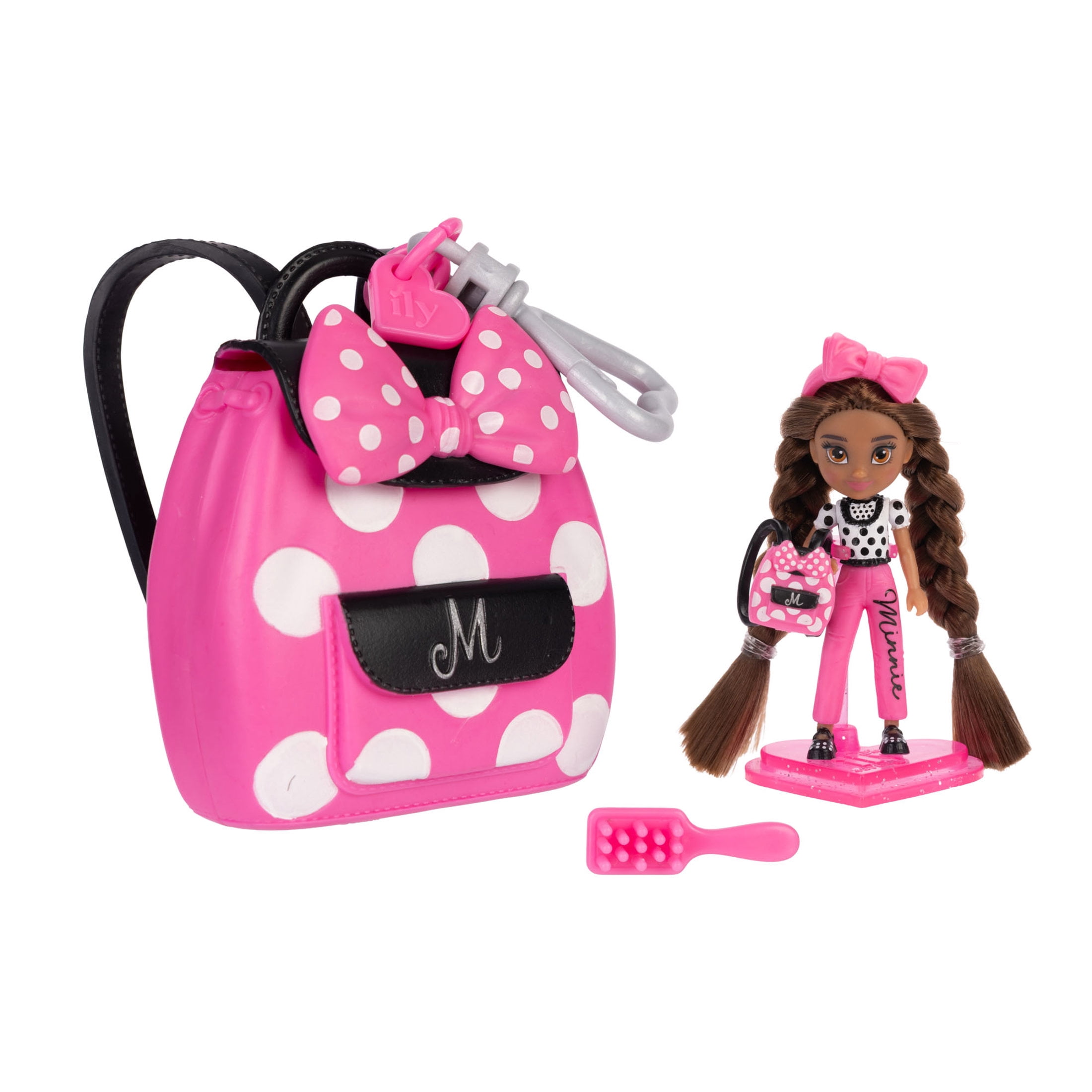 Disney Tote Ily Teenies Series 2 I Love Minnie Mouse Mini Doll