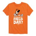 thumbnail image 1 of Disney - Minnie Just Here For Field Day - Toddler And Youth Short Sleeve Graphic T-Shirt, 1 of 5