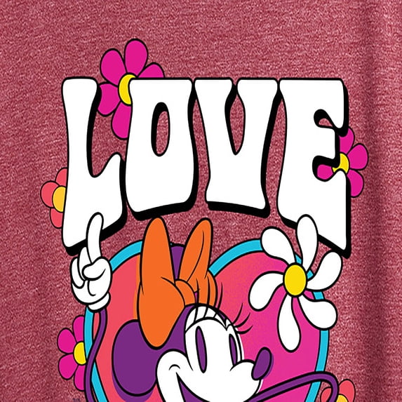 Disney - Minnie Love - Women's Short Sleeve Graphic T-Shirt