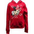 thumbnail image 1 of Disney Minnie Mouse Fleece Hoodie, (Girl's), 1 of 4