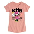 thumbnail image 1 of Disney - Minnie Mag Cover - Toddler & Youth Girls Short Sleeve Graphic T-Shirt, 1 of 4