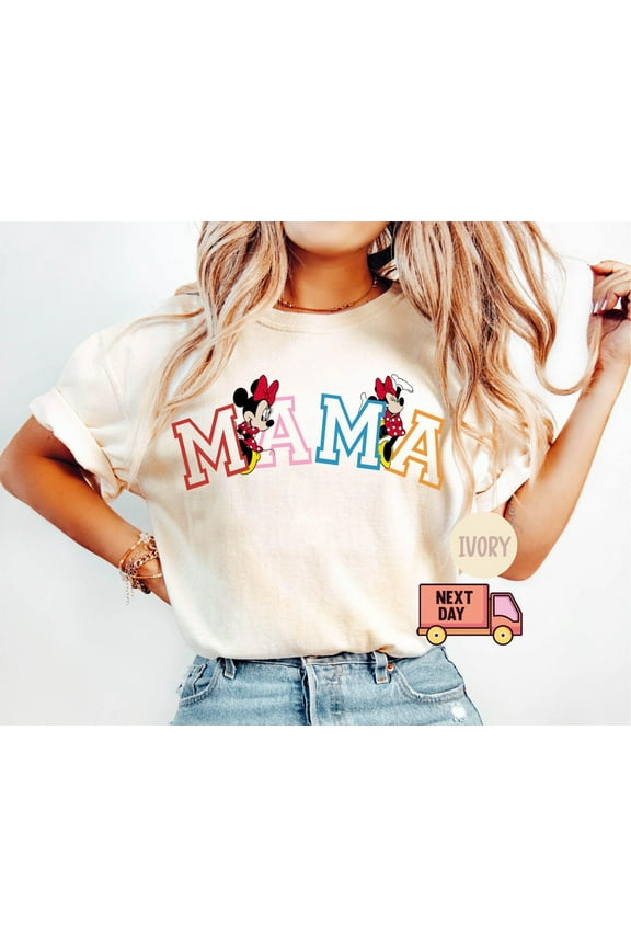 Minnie Mama Shirt, Minnie Disney Mom Shirt, Minnie Mama Tee, Disney Mommy Birthday Shirt, Disney Family Trip Tee, Gift