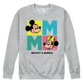 thumbnail image 1 of Disney - Minnie Mickey - Men's Crew Neck Fleece Pullover, 1 of 4