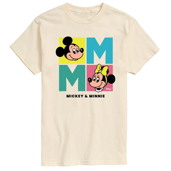 Disney - Minnie Mickey - Men's Short Sleeve Graphic T-Shirt