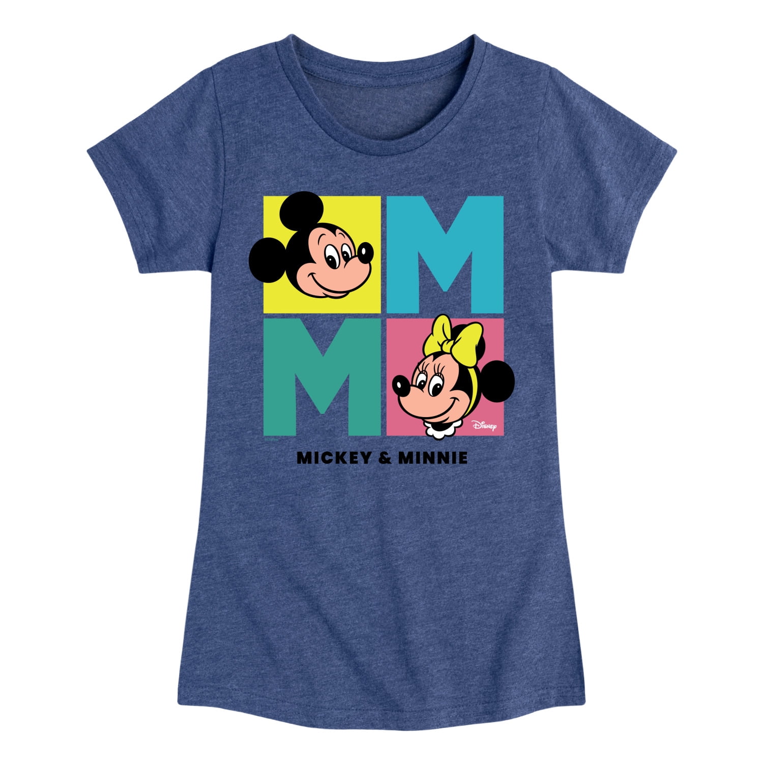 Disney - Minnie Mickey - Toddler & Youth Girls Short Sleeve Graphic T ...
