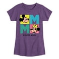 thumbnail image 1 of Disney - Minnie Mickey - Toddler & Youth Girls Short Sleeve Graphic T-Shirt, 1 of 5