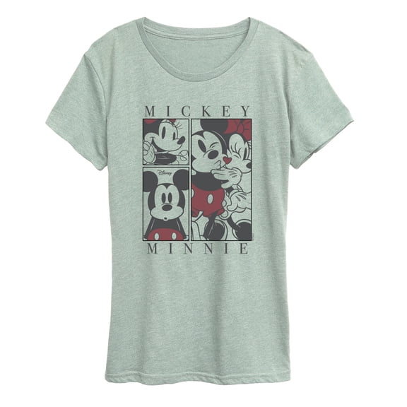 Disney - Minnie Mickey - Women's Short Sleeve Graphic T-Shirt