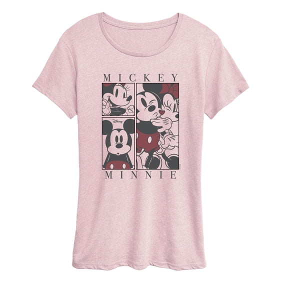 Disney - Minnie Mickey - Women's Short Sleeve Graphic T-Shirt
