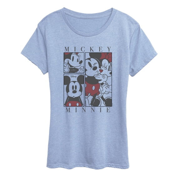 Disney - Minnie Mickey - Women's Short Sleeve Graphic T-Shirt