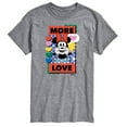 thumbnail image 1 of Disney - Minnie More Love Rainbow- Men's Short Sleeve Graphic T-Shirt, 1 of 4
