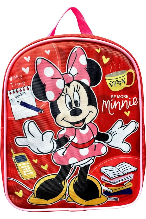 Disney Minnie Mouse 10" Mini Backpack - RED #A25039