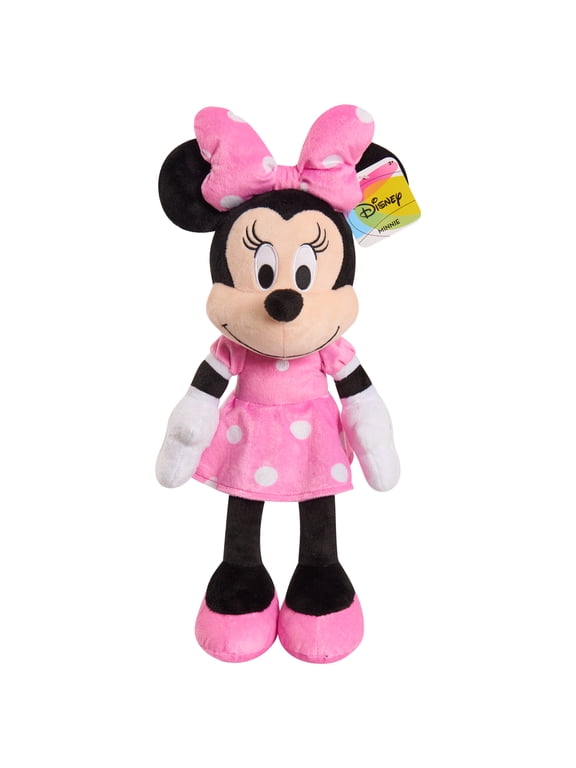 Disney Minnie Mouse 19-inch Plush Stuffed Animal, Kids Toys for Ages 2 up