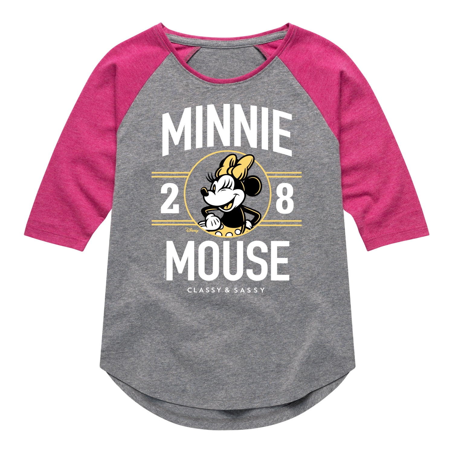 Disney Minnie Mouse Infant Baby Girls French Terry Short