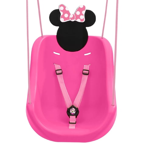 Disney Minnie Mouse 2-in-1 Outdoor Bucket Swing by Delta Children