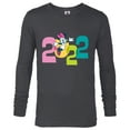 thumbnail image 1 of Disney Minnie Mouse 2022 New Year’s Eve - Long Sleeve T-Shirt for Men – Customized-Charcoal Heather, 1 of 5