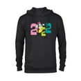 thumbnail image 1 of Disney Minnie Mouse 2022 New Year’s Eve - Pullover Hoodie for Adults – Customized-Black, 1 of 5