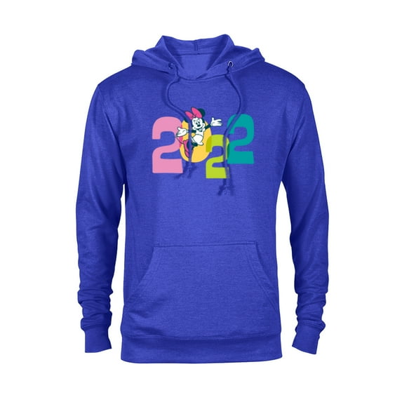 Disney Minnie Mouse 2022 New Year’s Eve - Pullover Hoodie for Adults – Customized-Royal Heather