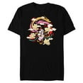thumbnail image 1 of Disney Minnie Mouse 2024 Lunar New Year Dragon Whistle - Short Sleeve Blended T-Shirt for Adults - Customized-Black, 1 of 5