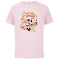 thumbnail image 1 of Disney Minnie Mouse 2024 Lunar New Year Dragon Whistle - Short Sleeve Cotton T-Shirt for Adults - Customized-Soft Pink, 1 of 5