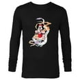 thumbnail image 1 of Disney Minnie Mouse 2024 Lunar New Year of the Dragon - Long Sleeve T-Shirt for Men - Customized-Black, 1 of 5