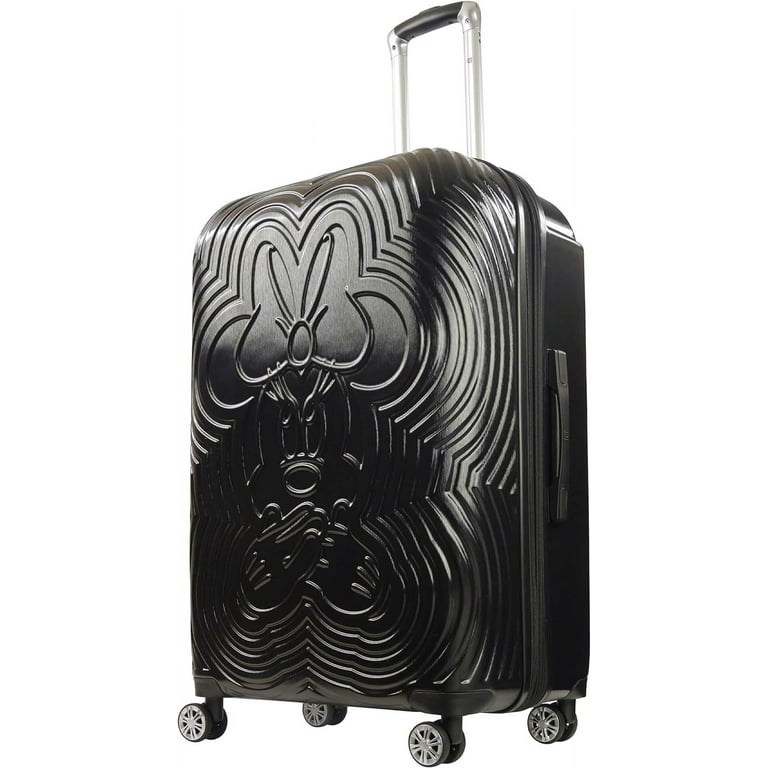 Disney Minnie Mouse 29 Inch Rolling Luggage, Molded Hardshell
