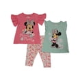 thumbnail image 1 of Disney Minnie Mouse 3 Piece Leggings Set (Baby, Toddler, & Little Girls), 1 of 4