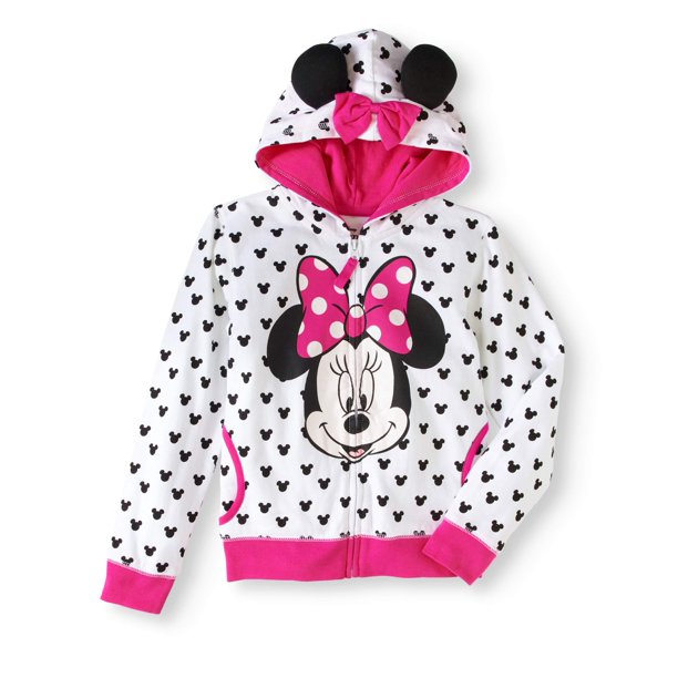 Disney Minnie Mouse 3D Costume Hoodie (Little Girls & Big Girls ...