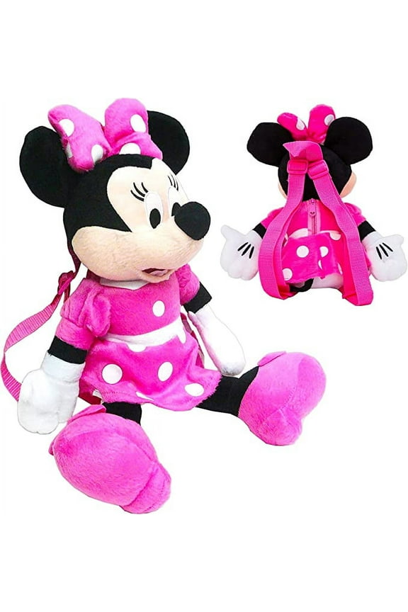 Minnie Mouse 3D Plush Character Backpack