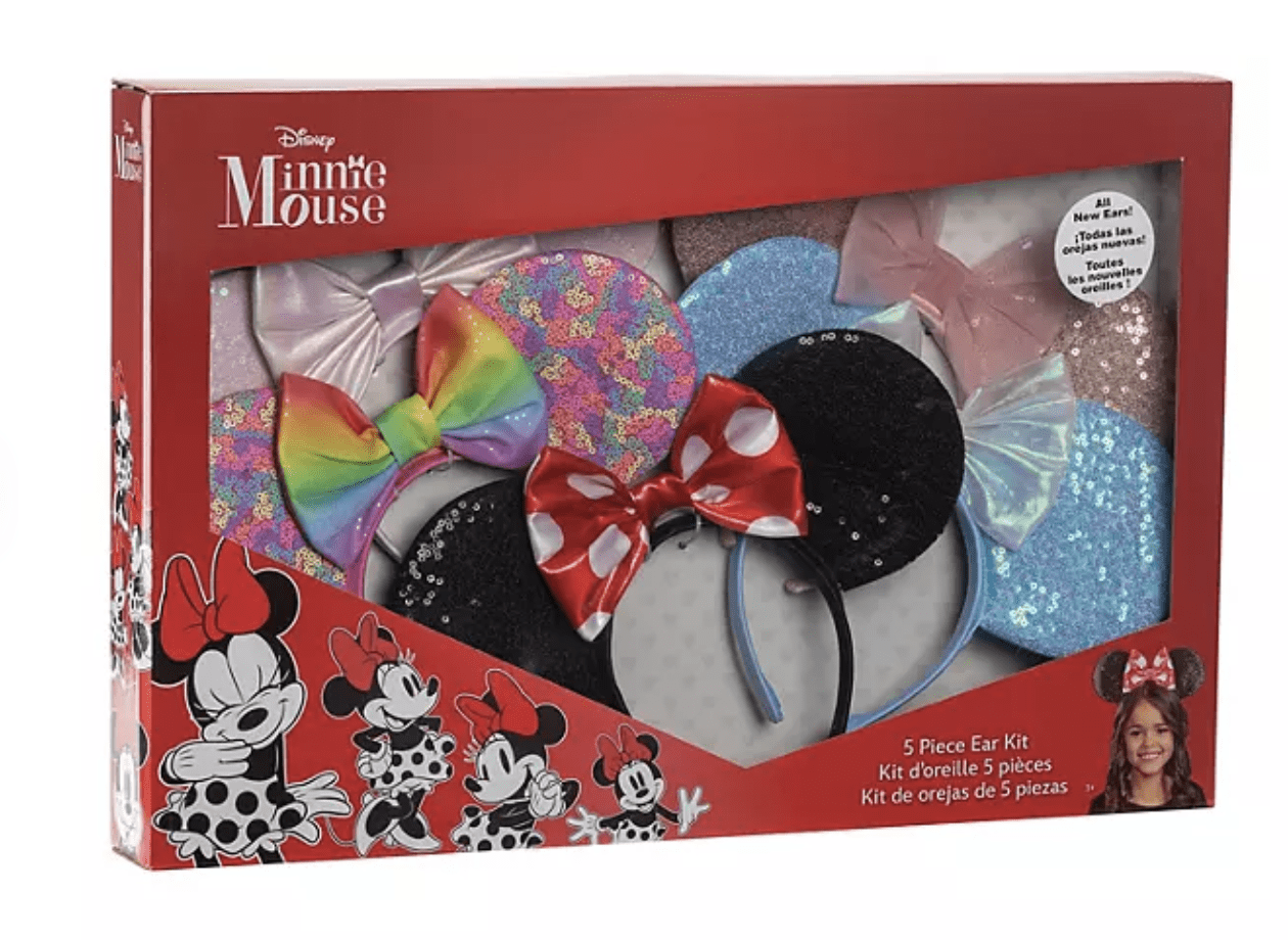 Disney Minnie Mouse 5 Piece Ear Kit - Walmart.com display picture 1