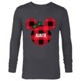 thumbnail image 1 of Disney Minnie Mouse AUNTIE Holiday Family - Long Sleeve T-Shirt for Men - Customized-Charcoal Heather, 1 of 5