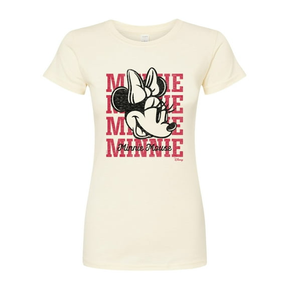 Disney - Minnie Mouse - All About Minnie - Juniors Fitted Graphic T-Shirt