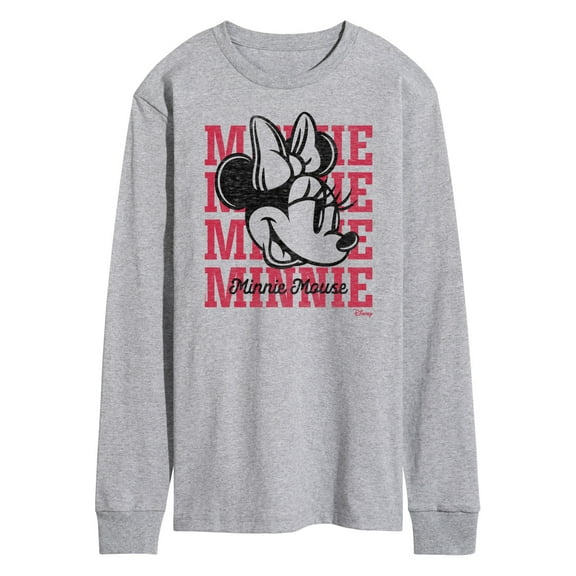 Disney - Minnie Mouse - All About Minnie - Men's Long Sleeve T-Shirt