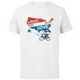 thumbnail image 1 of Disney Minnie Mouse America Land That I Love 4th of July - Short Sleeve Cotton T-Shirt for Adults - Customized-White, 1 of 5