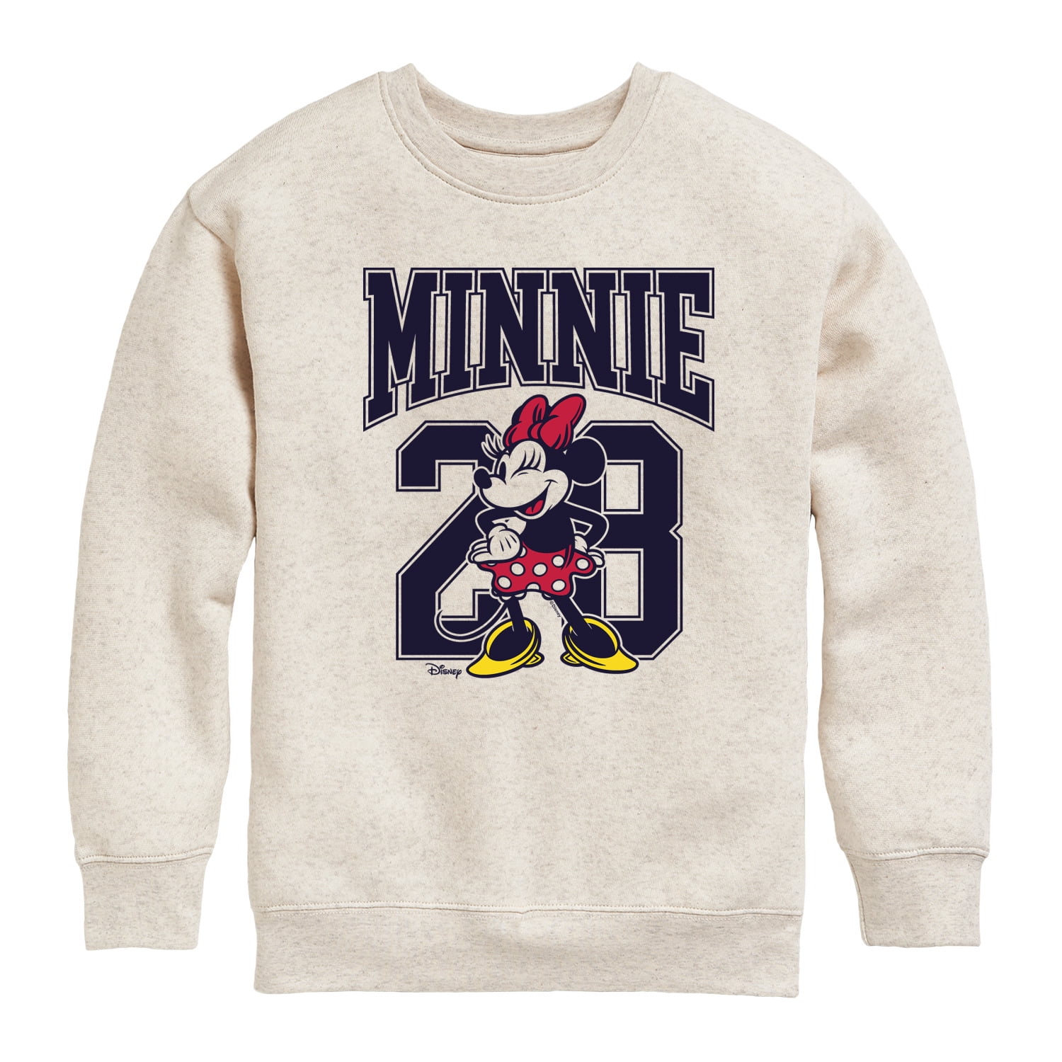 Disney - Minnie Mouse Boys' Graphic Long Sleeve Fleece Sweatshirt