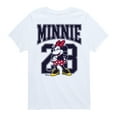thumbnail image 1 of Disney - Minnie Mouse - Athletic Teammate 28 - Youth Short Sleeve Graphic T-Shirt, 1 of 5