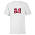 thumbnail image 1 of Disney Minnie Mouse Aunt Family Head Icon Magic Mother’s Day - Short Sleeve T-Shirt for Kids - Customized-White, 1 of 5