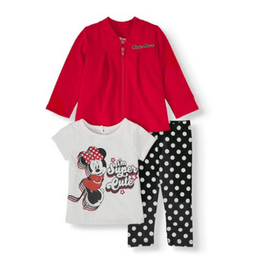 Disney Infant Girls Be Mine Valentines Outfit Minnie Mouse Coverall ...