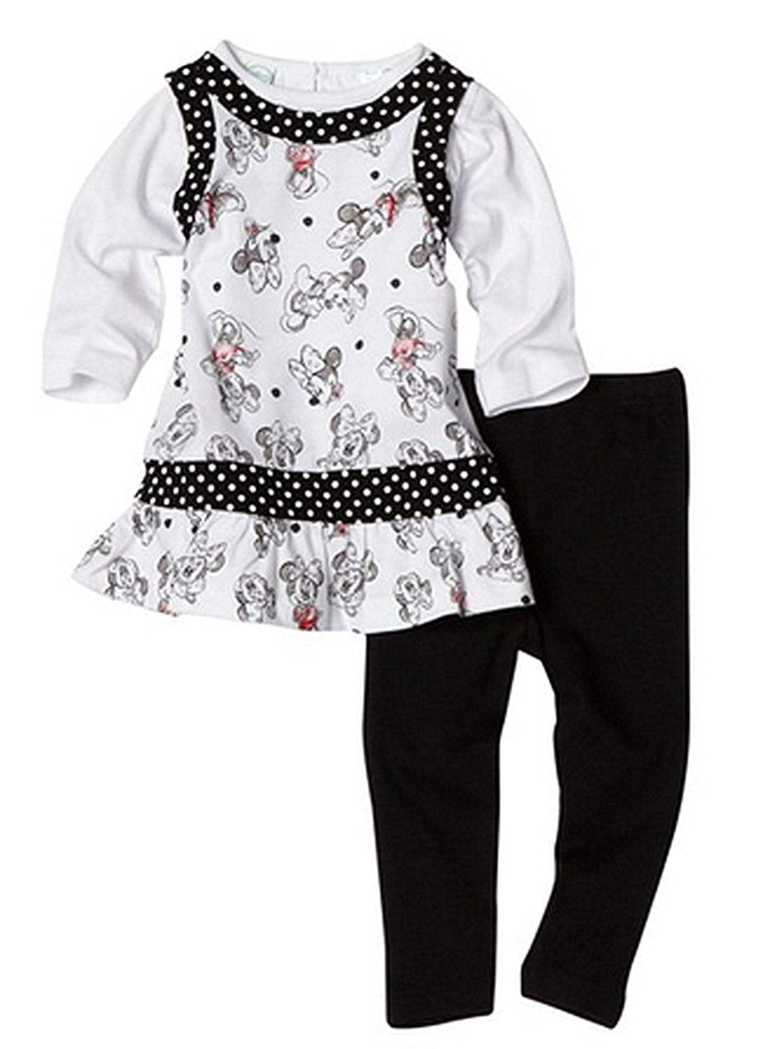 Disney Minnie Mouse BabyGirls Toddler 2pc Set 4T