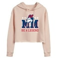 thumbnail image 1 of Disney - Minnie Mouse - Be A Legend - Juniors Cropped Pullover Hoodie, 1 of 5