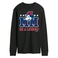 thumbnail image 1 of Disney - Minnie Mouse - Be A Legend - Men's Long Sleeve T-Shirt, 1 of 5