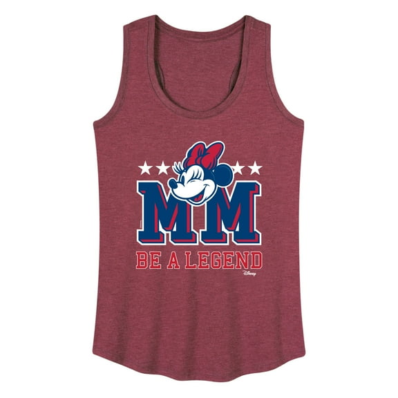 Disney - Minnie Mouse - Be A Legend - Women's Racerback Tank Top